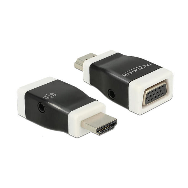 Delock Adaptador Hdmi-A Male > Vga Female With Audio