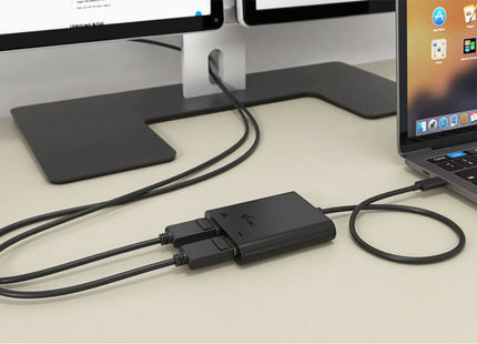 I-Tec Usb-C Dual 4k 60hz Single 8k 30hz Hdmi Video Adapter 2x Hdmi Port