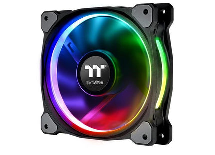 Thermaltake Riing Plus 12 Rgb Kit 3x Ventilador + 3x Lumi Cl-F076-Pl12sw-A