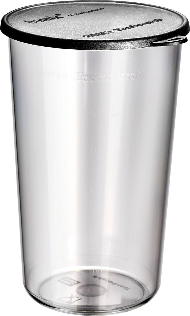 Vaso Mezclador De Varita Mágica Esge Sin Uso Con Tapa (Transparente, Contenido 0,6 Litros, Para Batidora De Mano) 7126