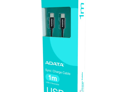 EAN 4711085946225 - ADATA CACC-100PN-BK cable USB USB 2.0 1 m USB C Negro imagen 4