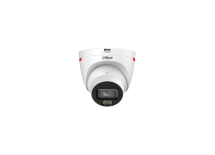 (Dh-Ipc-Hdw2449tp-S-Led-0280b-Pro) Dahua Camara Ip Wizcolor Turret Wizsense Serie 2 4mp Con Inteligencia Artificial Soporta Microsd 256gb, 12 Vdc/Poe, 1967, Smd Plus, Wdr 120db, Optica Fija  2.8mm