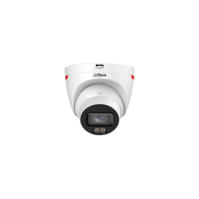 (Dh-Ipc-Hdw2849tp-S-Led-0280b-Pro) Dahua Camara Ip Wizcolor Turret Wizsense Serie 2 8mp Con Inteligencia Artificial Soporta Microsd 256gb, 12 Vdc/Poe, Smd Plus, Wdr 120db, Optica Fija  2.8mm