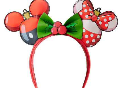 Diadema Orejas Navidad Mickey &#38; Minnie Disney Loungefly
