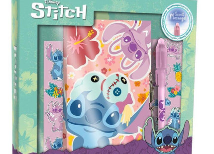 Diario + Boligrafo Magico Stitch Disney