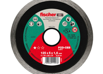 Disco Corte Diamante Para Ceramica Fcd-Ses Ø115x1,6x22,23 512874 Fischer