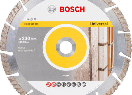 Disco De Corte Diamantado Bosch Professional Standard Para Universal, Ø 350 Mm, Diámetro 25,4 Mm 2608615071