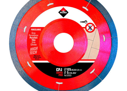 Disco De Diamante Cpj Ø125mm Superpro R32933 Rubi