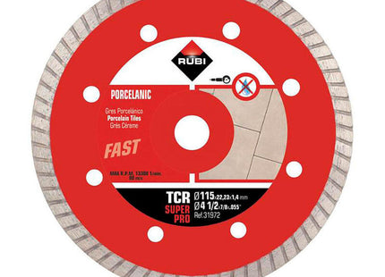 Disco Diamante Tcr 115 Superpro 31972 Rubi