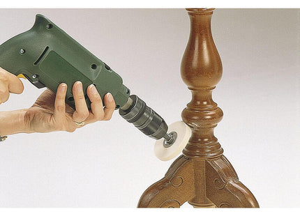 Disco Pulidor De Fieltro, Taladro = 10mm, Ø75x10mm 2130000 Wolfcraft