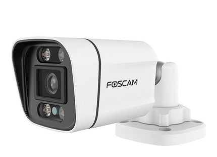 Cámara Foscam Fna 108 E B4 2t, Set Blanco/Negro, Nvr De 8 Canales Fna108e,  4x V8ep Fna 108 E B4 2t Bk