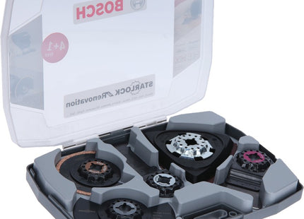 Bosch Professional Starlock Best For Renovation 4+1, Juego De Hojas De Sierra De 5 Piezas, Para Herramientas Multifuncionales 2608664624