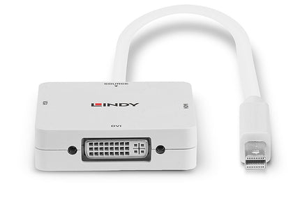 Lindy Adaptador Mini Displayport A Hdmi 4k30/Dvi/Vga