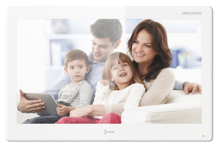 Pantalla Táctil Lcd Videoportero 10,1" Ips Conexión Android Con Todos Los Dispositivos Hik-Connect Control Convergencia Total