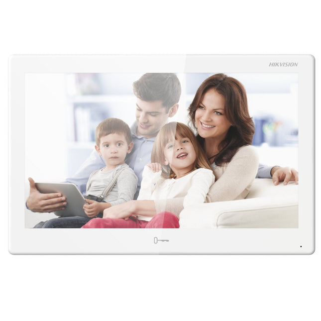 Pantalla Táctil Lcd Videoportero 10,1" Ips Conexión Android Con Todos Los Dispositivos Hik-Connect Control Convergencia Total