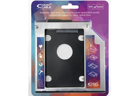 Nanocable Adaptador De Disco Duro De 7.0 Mm Para Unidad Optica De 9.5 Mm En Portatil