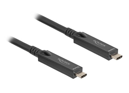 Cable Delock 84258 Usb Usb 3.2 Gen 2 (3.1 Gen 2) 15 M Usb C Negro