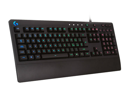 Teclado Inglés Logitech G G213 Prodigy Usb Qwerty Negro
