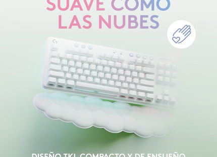 EAN 5099206100886 - Logitech G 920-010685 teclado Juego RF Wireless + Bluetooth QWERTY Español Blanco imagen 4