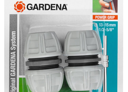 Gardena 18280-20 Accesorio Para Manguera Conector De Manguera Gris, Plata 1 Pieza(S)