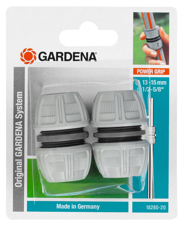 Gardena 18280-20 Accesorio Para Manguera Conector De Manguera Gris, Plata 1 Pieza(S)