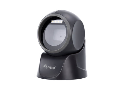 Equip Cable Láser Omnidireccional De Código De Barras Usb 1d2d Negro