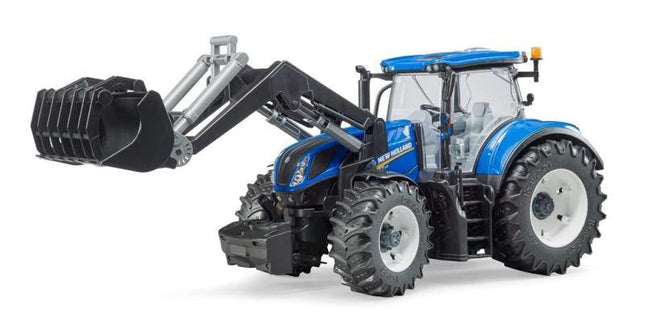 Bruder Tractor New Holland T7.315 Con Pala Frontal 03121