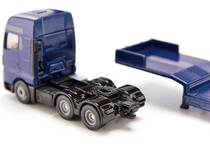 Siku Camión Super Man Con Góndola Rebajada Y Cargador De Ruedas Jcb, 1790