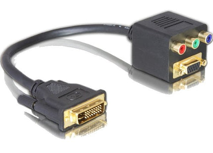 Delock Adaptador Dvi29 -> Vga + 3x Cinch Jack
