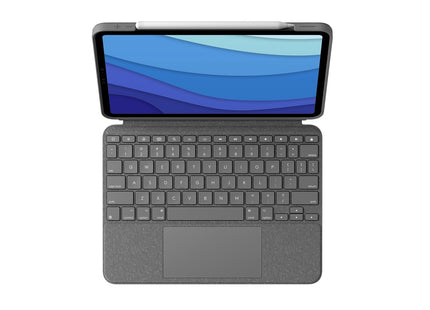 Logitech Combo Touch Funda Con Teclado Español Gris Para Ipad Pro 11" (1º/2º/3º Gen)