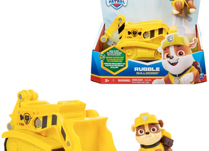 Spin Master Paw Patrol  Vehículo De Obra Con Figura De Escombros 6069057