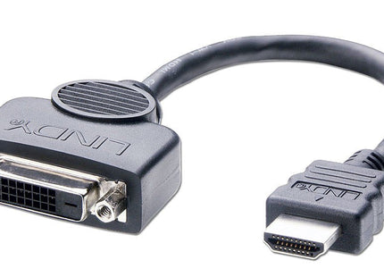 EAN 4002888412278 - Lindy 41227 adaptador de cable de vídeo 0,2 m DVI-D HDMI Negro imagen 1