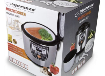 EAN 5901299954027 - Esperanza EKG011 olla multi-cocción 5 L 860 W Negro, Acero inoxidable imagen 10