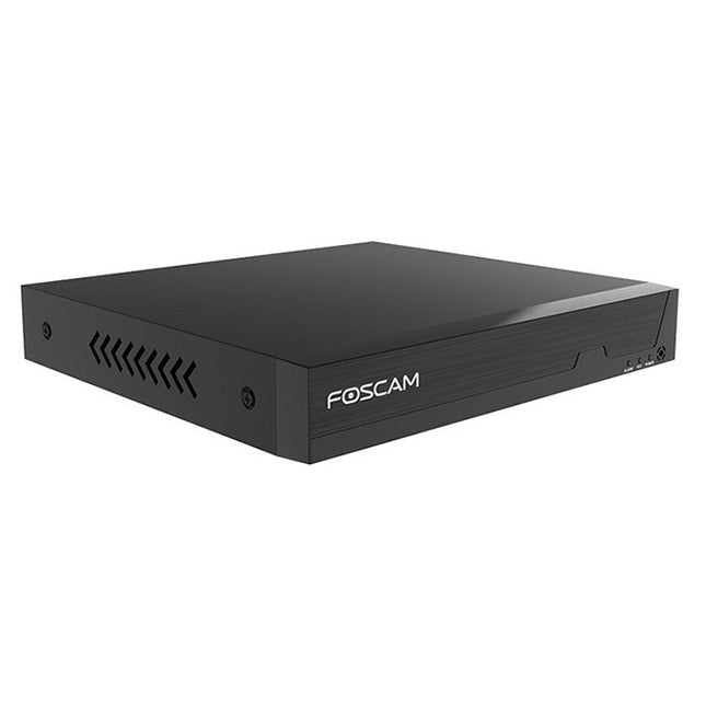Cámara Foscam Fna 108 E B4 2t, Set Blanco/Negro, Nvr De 8 Canales Fna108e,  4x V8ep Fna 108 E B4 2t Bk