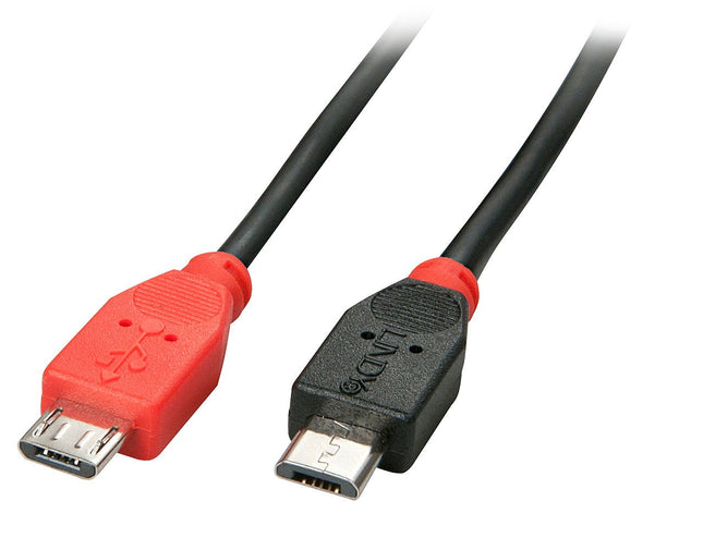 Lindy 31759 Cable Usb 1 M 2.0 Micro-Usb B Negro
