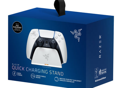 Razer Soporte De Carga Rápida Ps5 Blanco