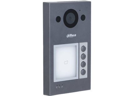 Dahua Vto3312q-P Estación Exterior Para Videoportero Ip 2-Hilos Poe Con Cámara 2mp Ip65 Ik08 Mifare 125º