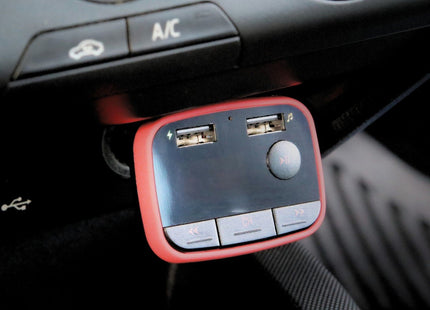 Savio Transmitter Tr-10 With Bluetooth + Car Charger 2 A