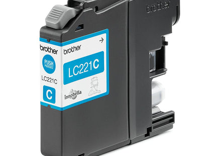 EAN 4977766747325 - Brother LC221C cartucho de tinta 1 pieza(s) Original Cian imagen 3