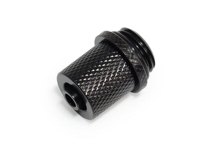 Boquilla De Rosca Alphacool Es 8/5mm - Recta -, Conexión Negra, Para Mangueras Blandas Pvc, Silicona, Neopreno  17643