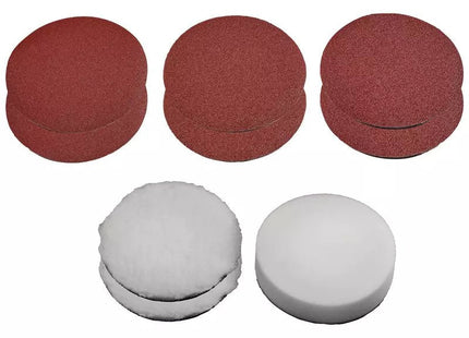 Einhell Cubierta De Pulido/Juego De Muelas Abrasivas, Para Cc-Po 1100/150 E, Agente Abrasivo/Pulidor 2093246