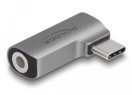 Delock Adaptador Usb Tipo-C Macho A 3,5 Mm 4 Pin Audio Hembra
