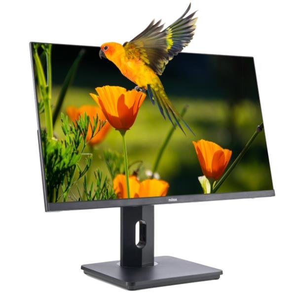 Nilox Monitor Desktop Va Led 24"  Fhd, Hdmi, Dp Y Vga 1920x1080 75hz 16:9