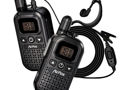 EAN 0619091266662 - AVPos AVP-COMM-X25 two-way radios 16 canales 446 MHz imagen 4
