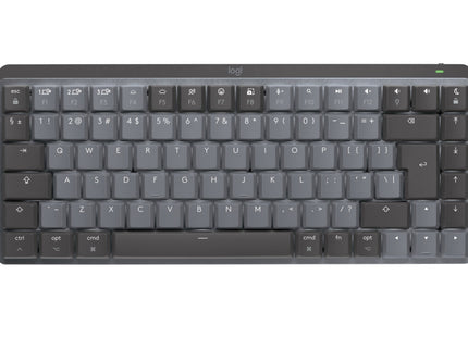 Logitech Mx Mini Mechanical For Mac Teclado Bluetooth Qwerty Internacional De Ee.Uu. Grafito, Gris