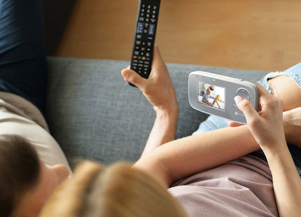 Monitor Bebé Con Video Motorola Vm482 2.4", Blanco Gris