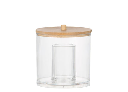 Bote De Baño Organizador Acrílico Ø9x9cm Ba72111 Andrea House