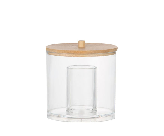 Bote De Baño Organizador Acrílico Ø9x9cm Ba72111 Andrea House