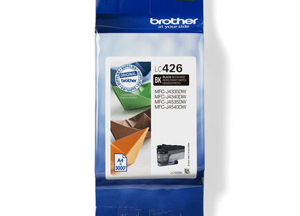 Tinta Brother Lc426bk Mfc-J4540dwxl Ori Negra