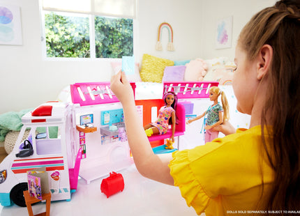Mattel Barbie 2-In-1 Ambulance Playset, Vehículo De Juguete